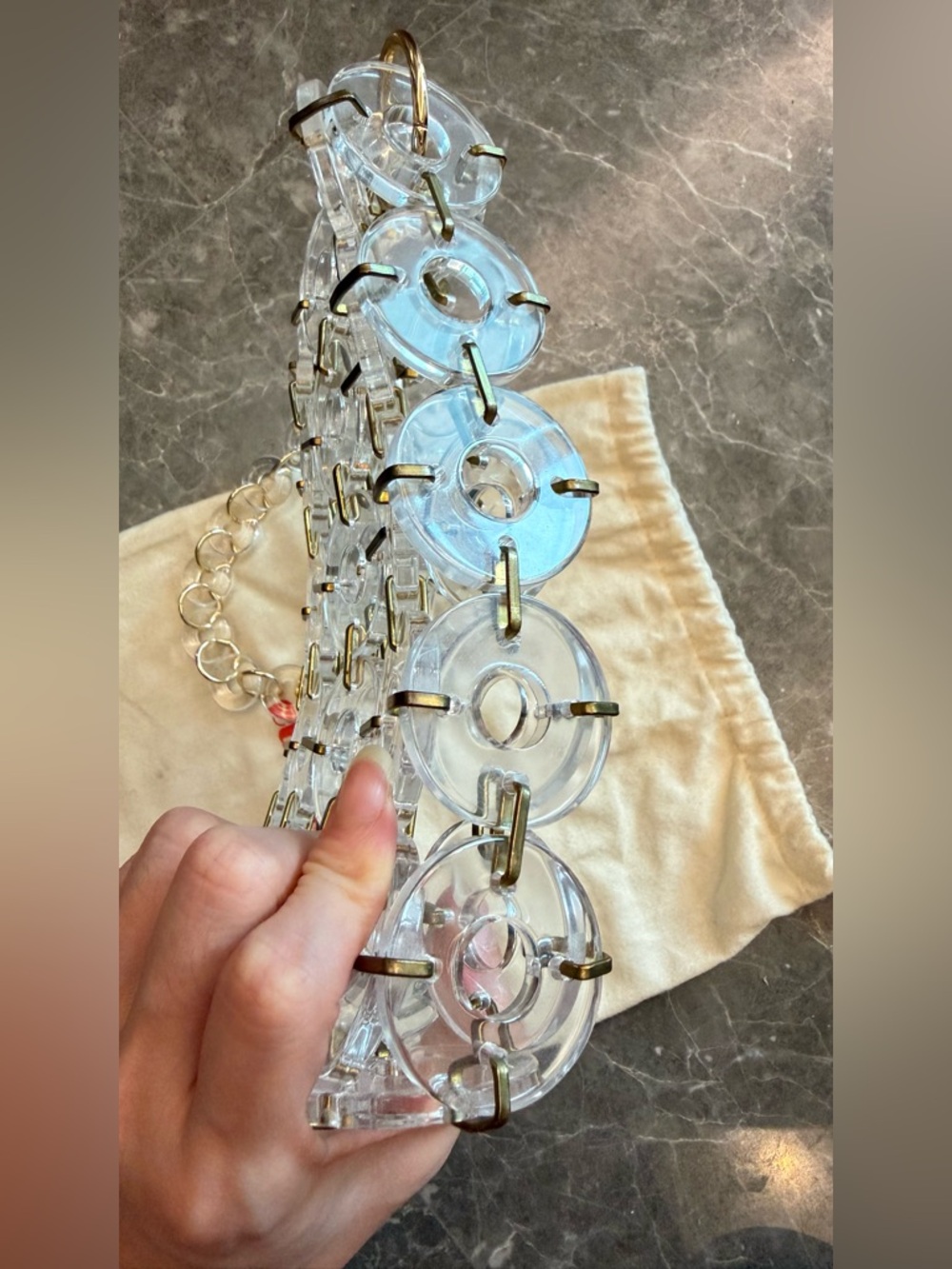 Cult Gaia Jasmine Acrylic Shoulder Bag - Picture 11 of 15